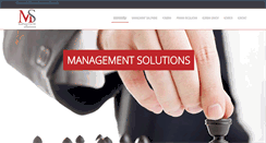Desktop Screenshot of management-solutions.biz
