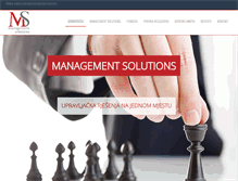 Tablet Screenshot of management-solutions.biz