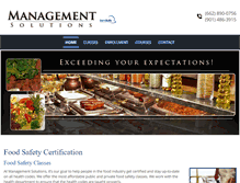 Tablet Screenshot of management-solutions.org